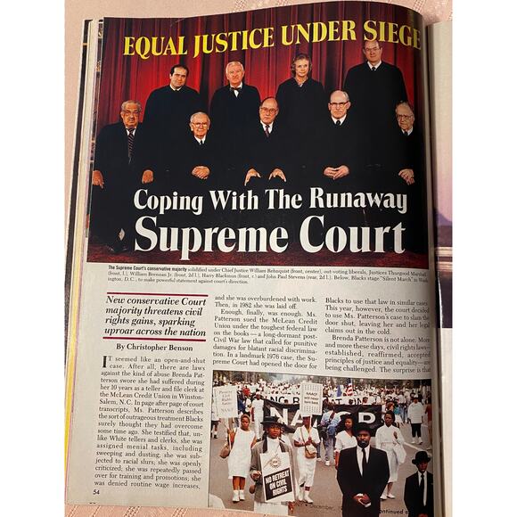 EBONY Magazine December 1989 Featuring Miss America Debbye Turner - Picture 9 of 16